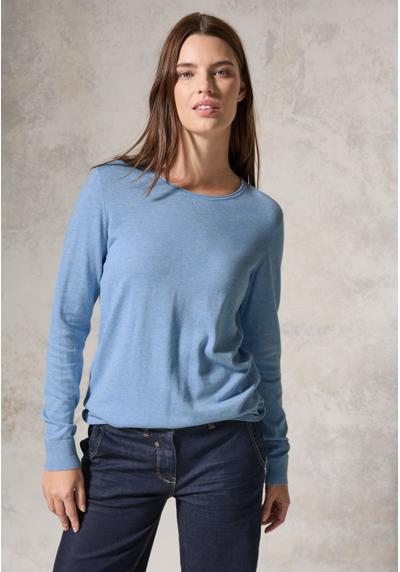 whisper blue melange
