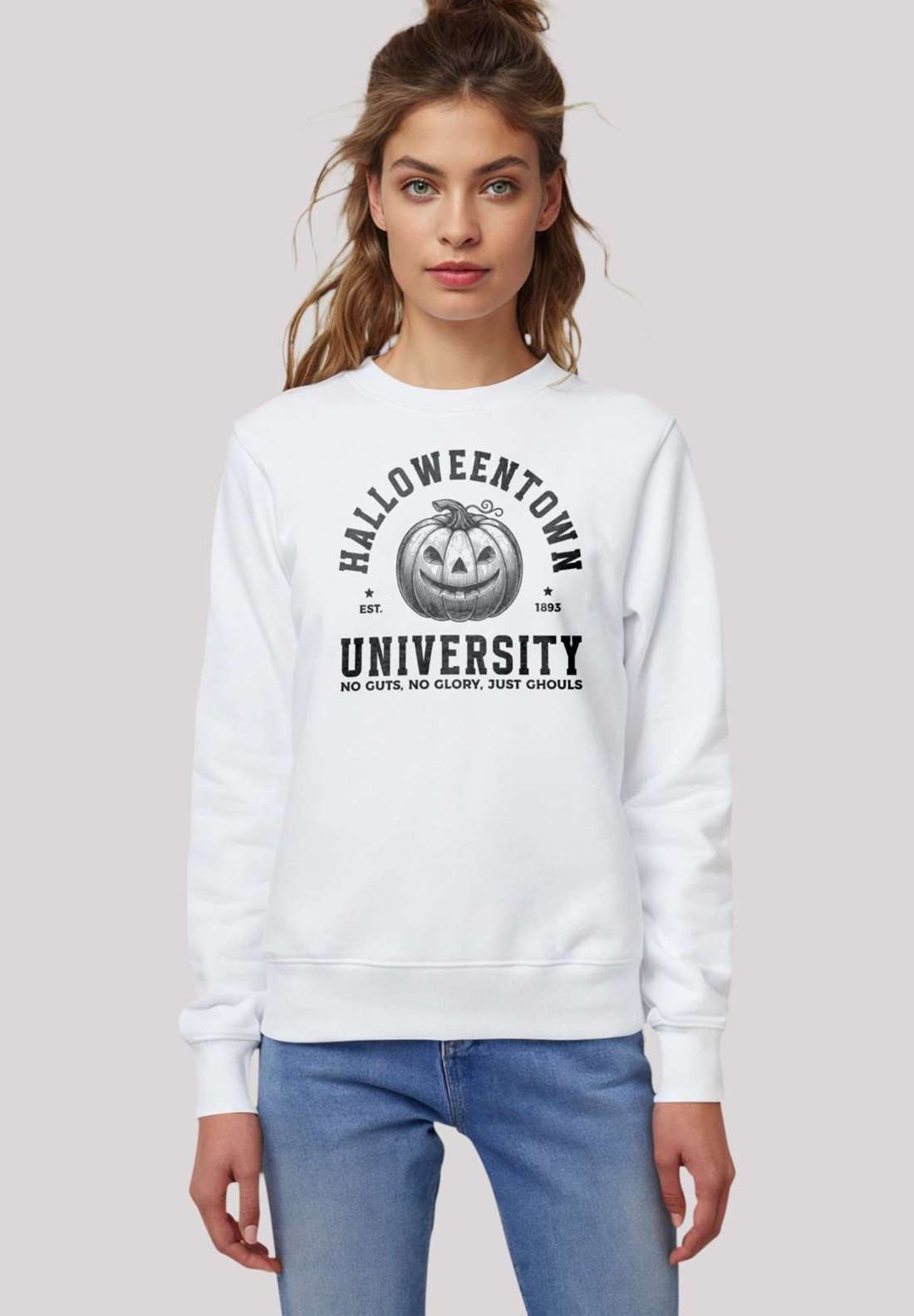 толстовка Halloween University Halloweentown pumpkin