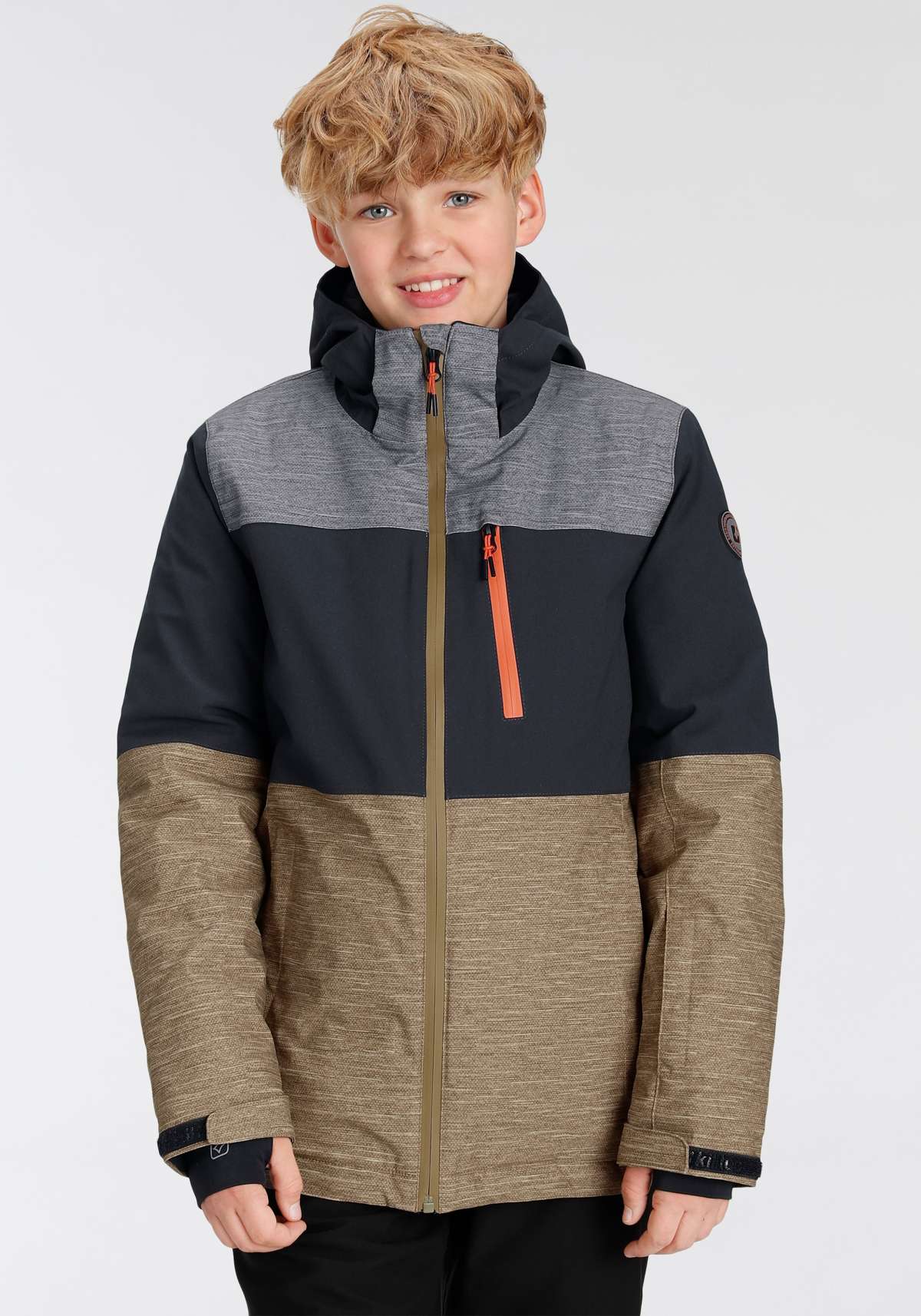 Лыжная куртка с капюшоном, ветрозащитная, водонепроницаемая, дышащая и