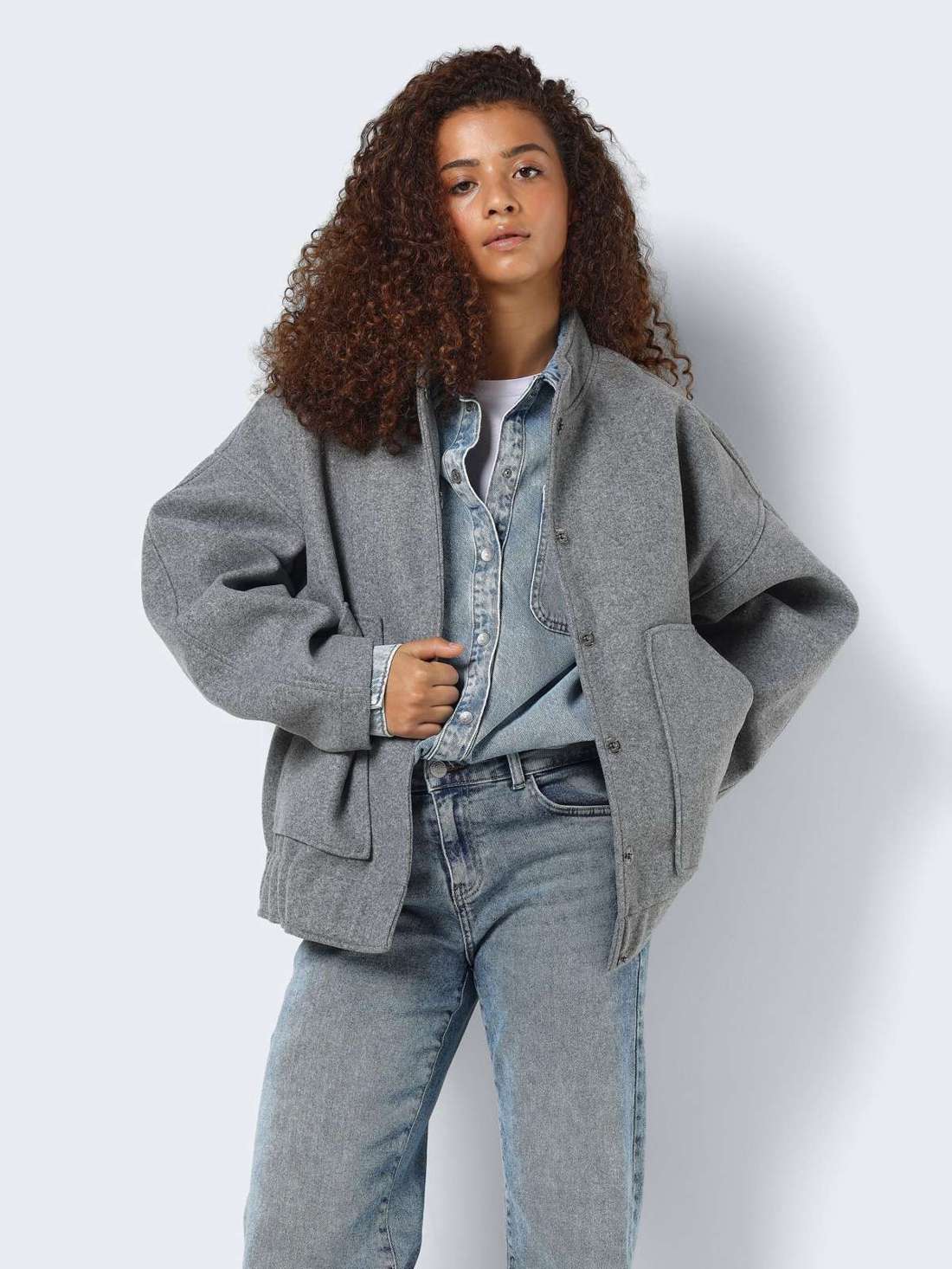 Блузка-жакет NMHALSTON L/S BOMBER JACKET WVN NOOS