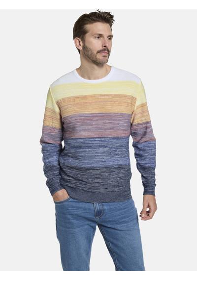 Свитер с круглым вырезом в стиле колор-блок Pullover CARIENO