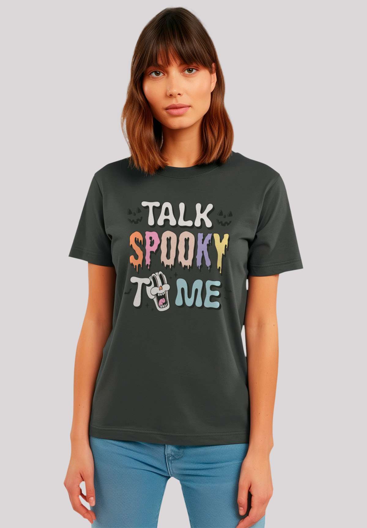 футболка Retro Halloween Talk Spooky to Me