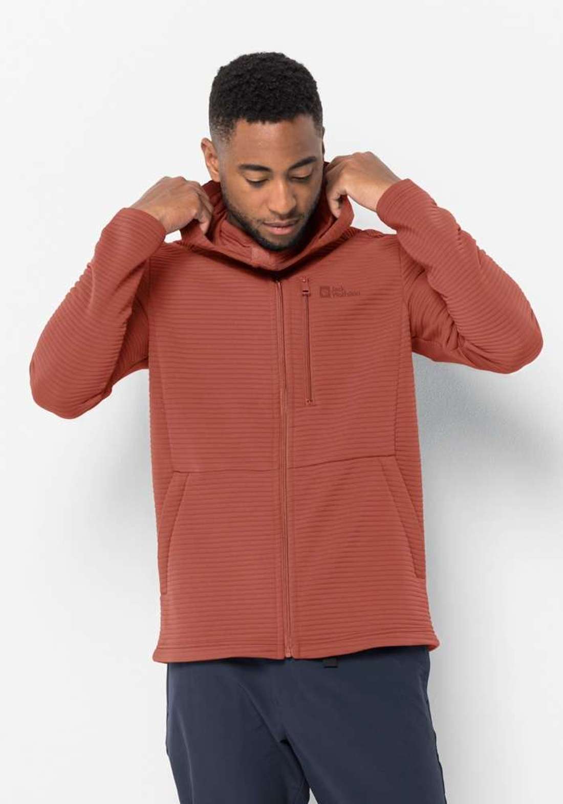 Флисовая куртка с капюшоном MODESTO HOODED JKT MEN