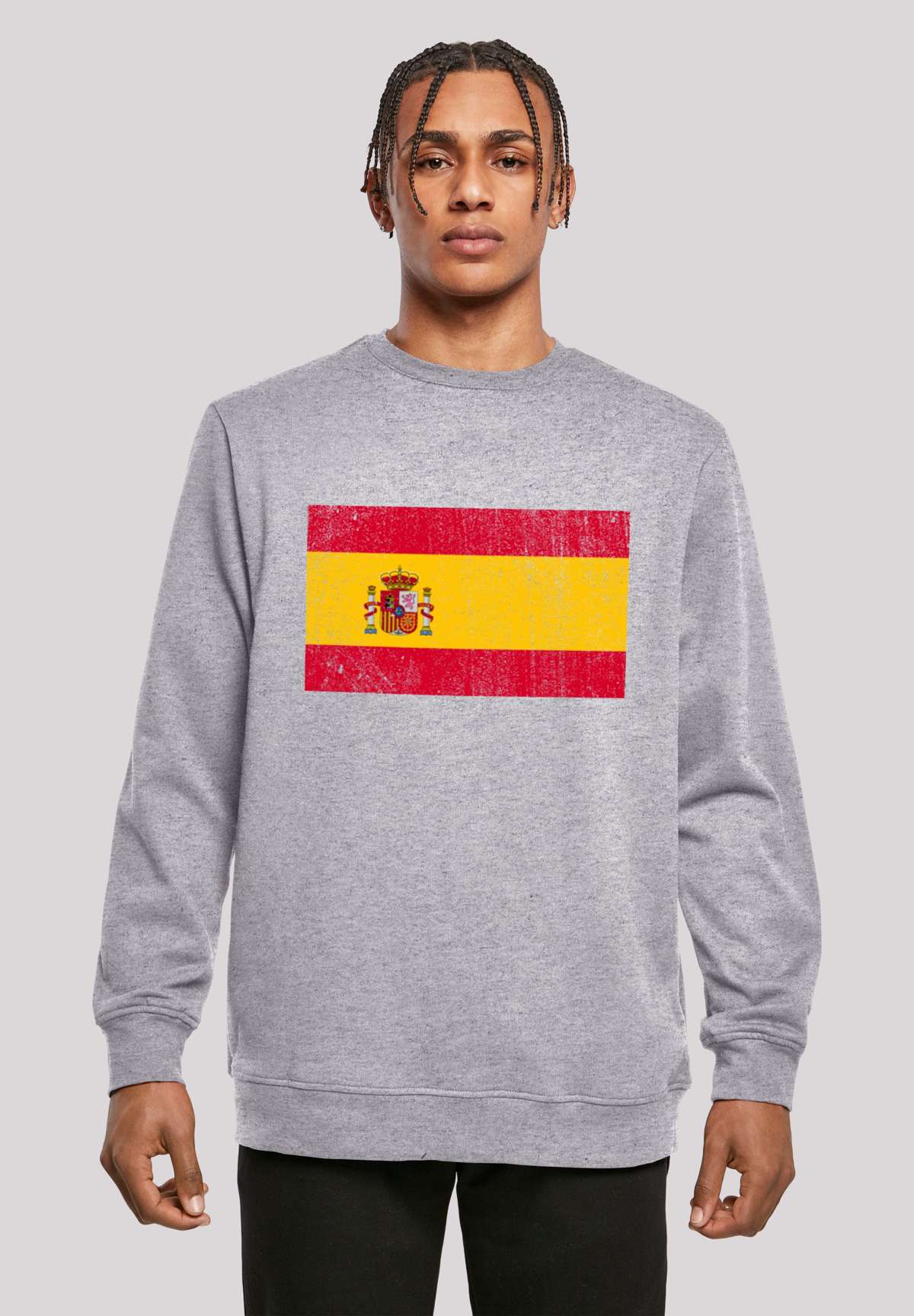 Толстовка с капюшоном»Spain Spanien Flagge distressed«