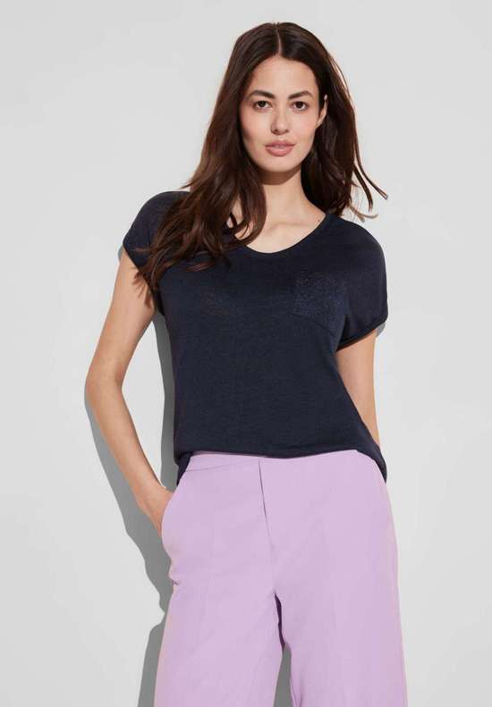 глубокий синий