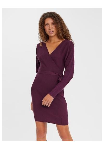 Трикотажное платье »VMHOLLYREM LS V-NECK DRESS GA NOOS«