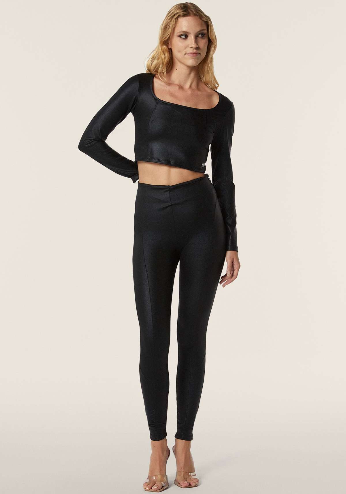 Леггинсы с лифтинговым и моделирующим эффектом. WRUP SUPERSKINNY HIGH WAIST