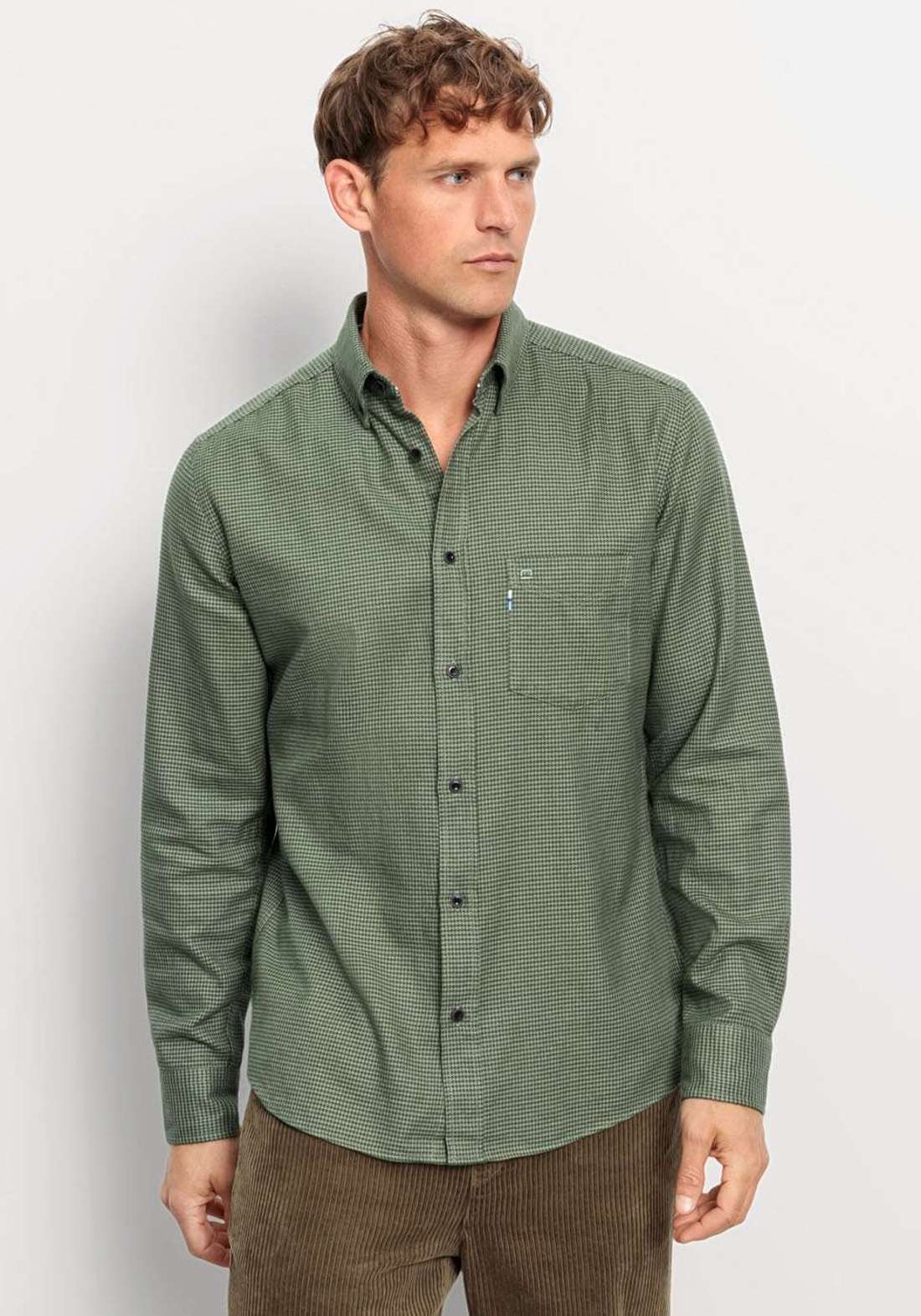 Модная деловая рубашка Casual
