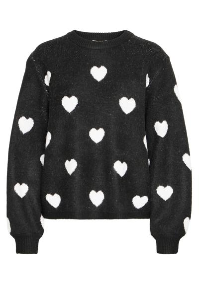 Вязаный свитер Strickpullover BYBXMINYA HEART JUMPER