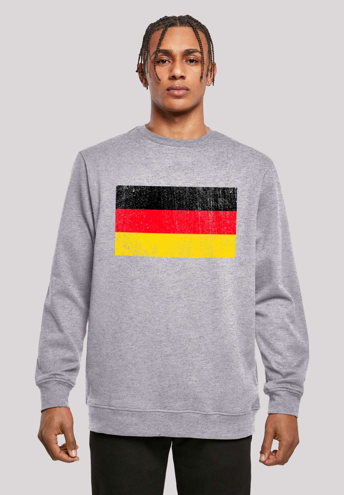 Толстовка с капюшоном»Germany Deutschland Flagge distressed«