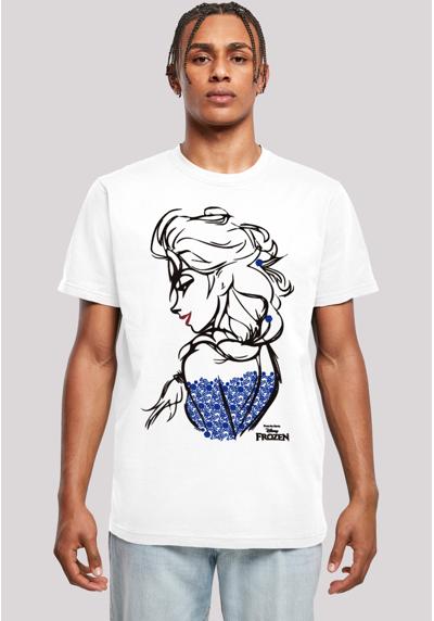 футболка Disney Frozen Elsa Sketch Mono