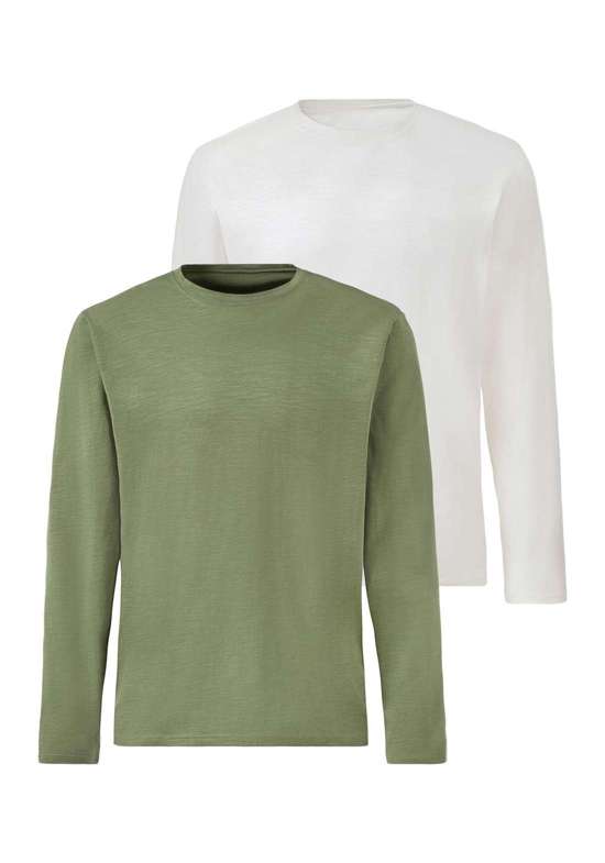 хаки / белый