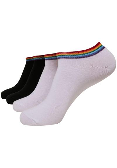 Базовые носки»Urban Classics Unisex Rainbow Socks No Show 4-Pack«