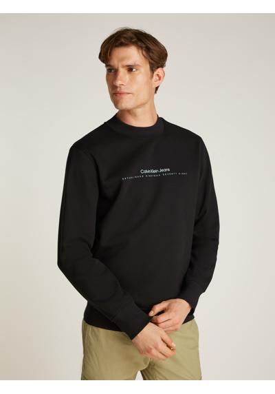 толстовка MINIMAL LOGO CREW NECK