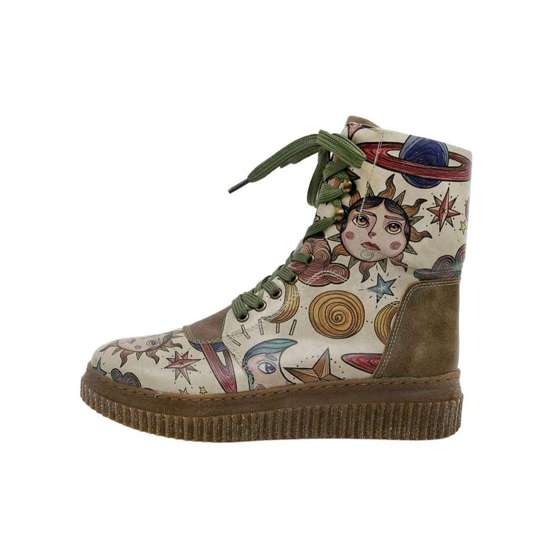 коричневый-желтый