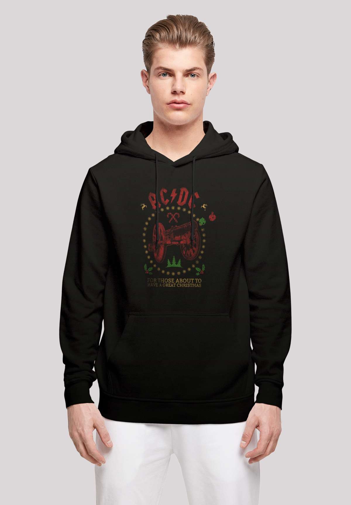 Толстовка с капюшоном ACDC Christmas Weihnachten For Those