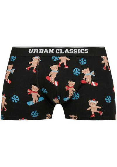 Боксеры Urban Classics Herren Organic X-Mas Boxer Shorts 3-Pack