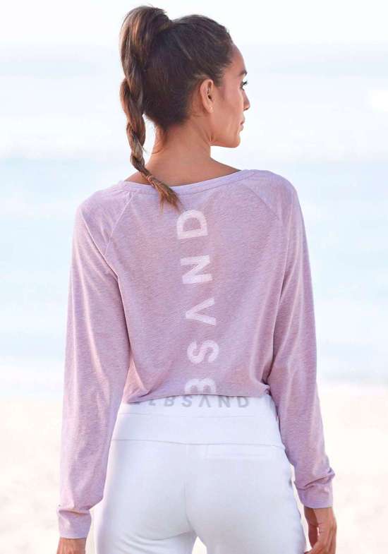 лиловый меланж