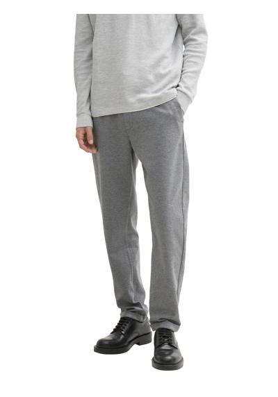 grey melange pique