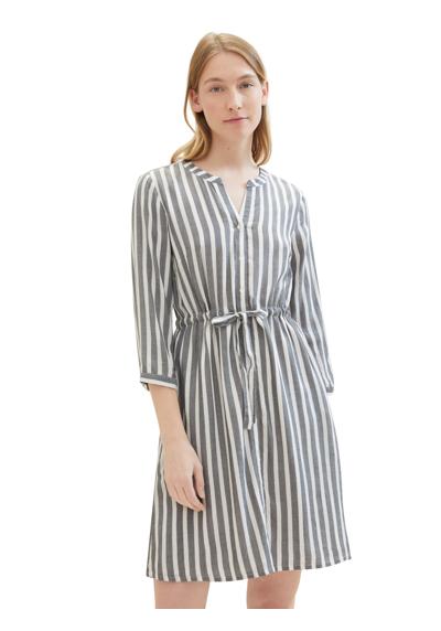 offwhite navy vertical stripe