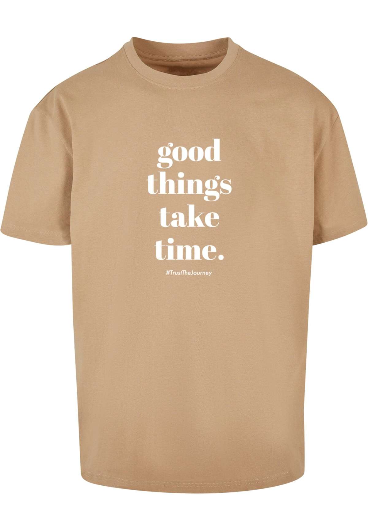 футболка»Herren Good Things Take Time Heavy Oversize Tee«