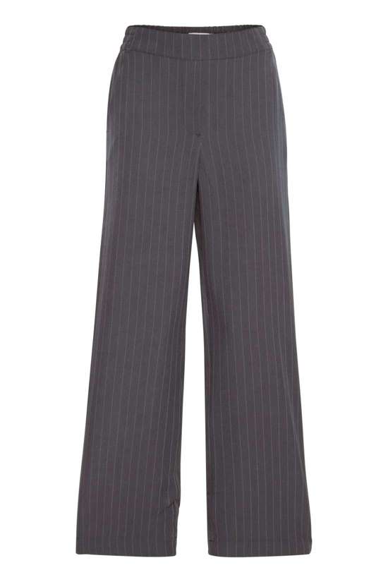 Dark Grey Mel. Pinstripe Mix