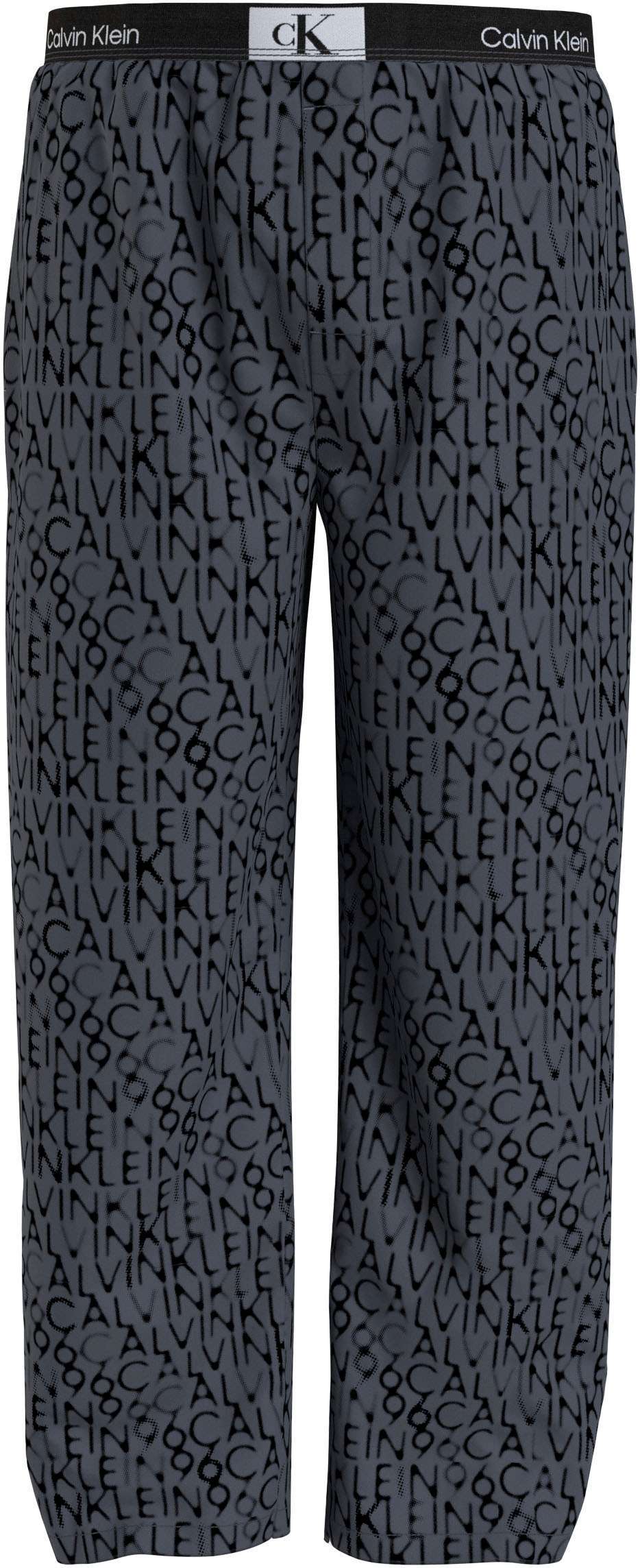 Пижамные брюки с принтом по всей поверхности
