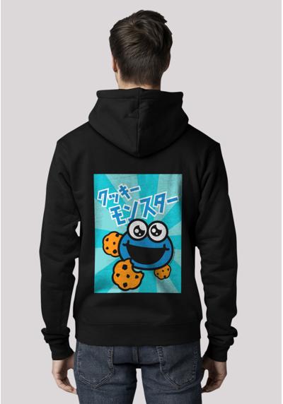 Толстовка с капюшоном Sesamstraße Cookie Monster Anime