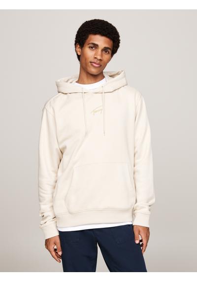 Толстовка с вышитыми названиями брендов»TJM REG GOLD SIGNT HOODIE EXT«