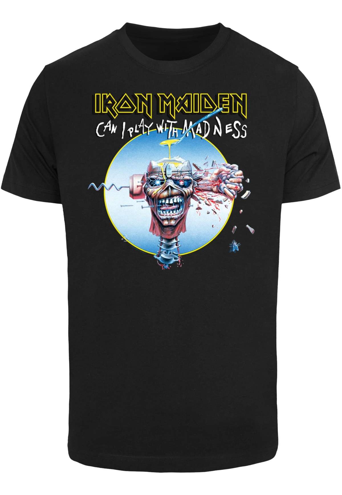 футболка»Herren Iron Maiden - Madness T-Shirt Round Neck«