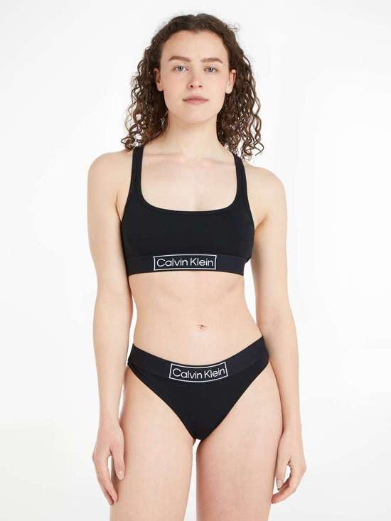 Бюстье с надписью-логотипом