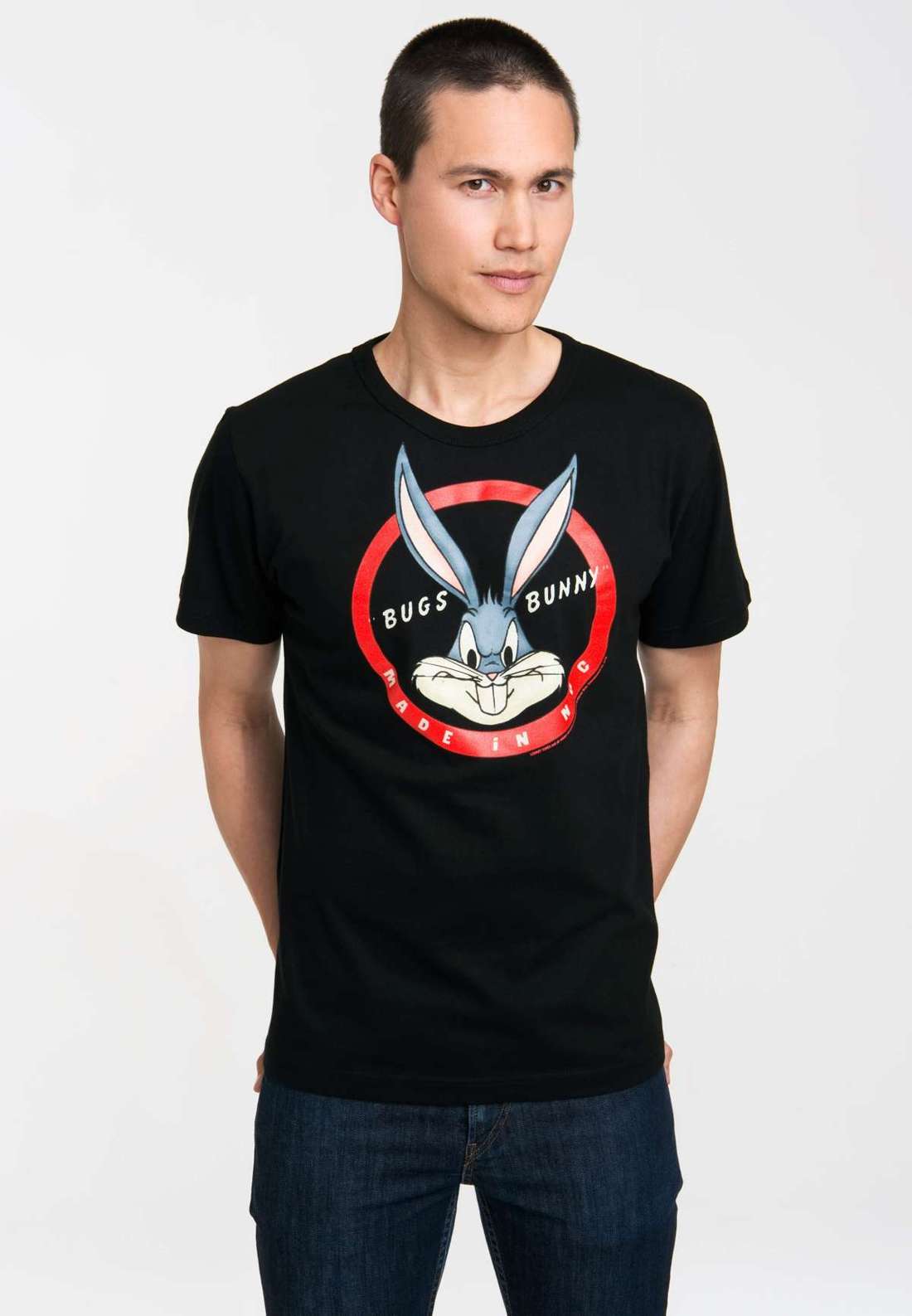 Футболка с великолепным принтом Bugs Bunny Bugs Bunny Made In NYC