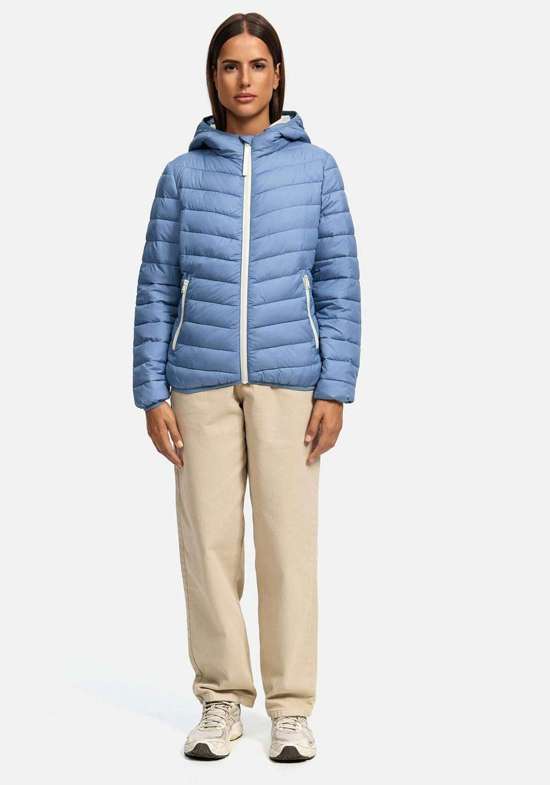 синий пудровый