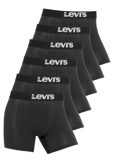 Боксеры Levi`s Men Solid Badic Boxer 6er Pack