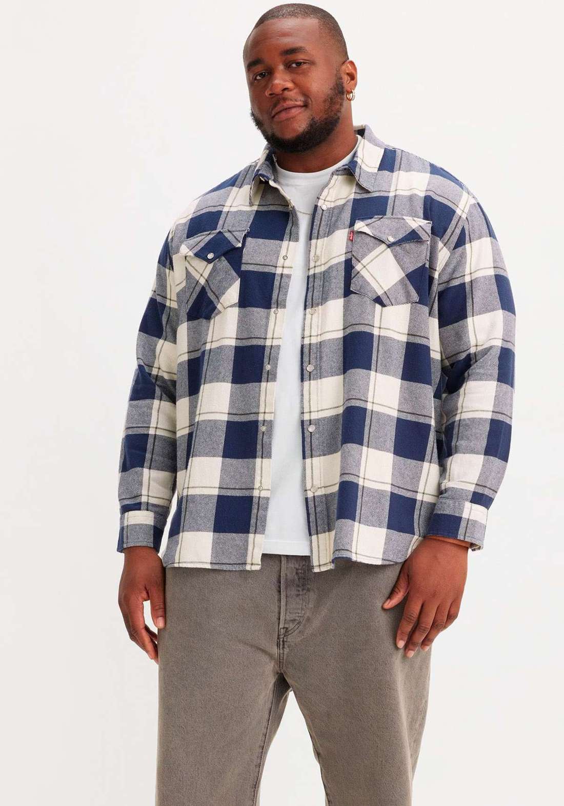 Джинсовая рубашка BIG RELAXED FIT WESTERN
