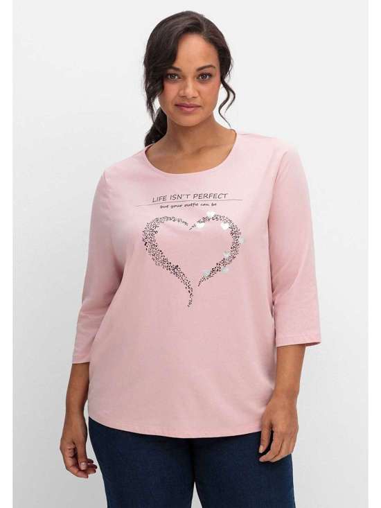 розовый с рисунком