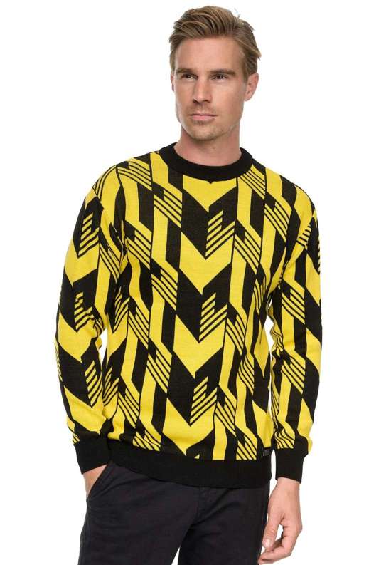 черный-желтый