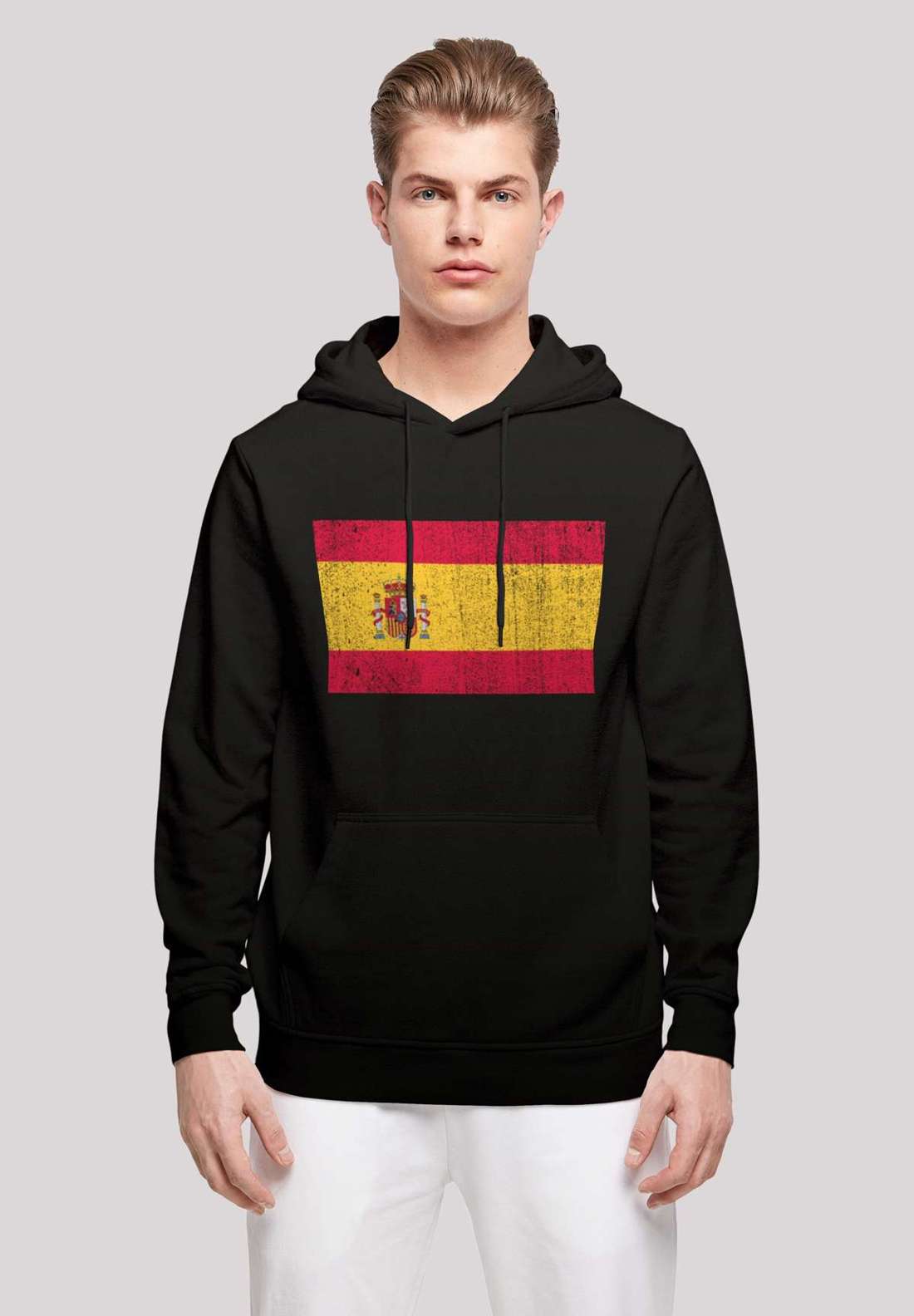 Толстовка с капюшоном Spain Spanien Flagge distressed