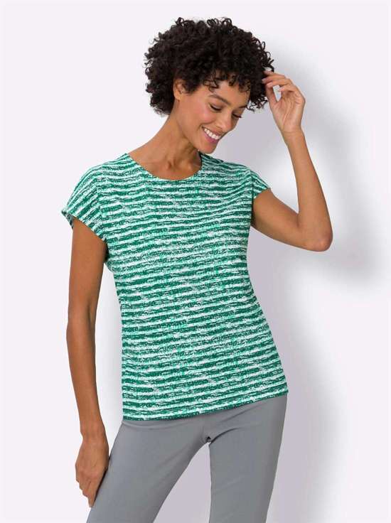 зеленый-экрю-полосатый