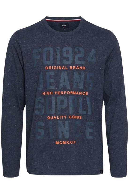 синий меланж