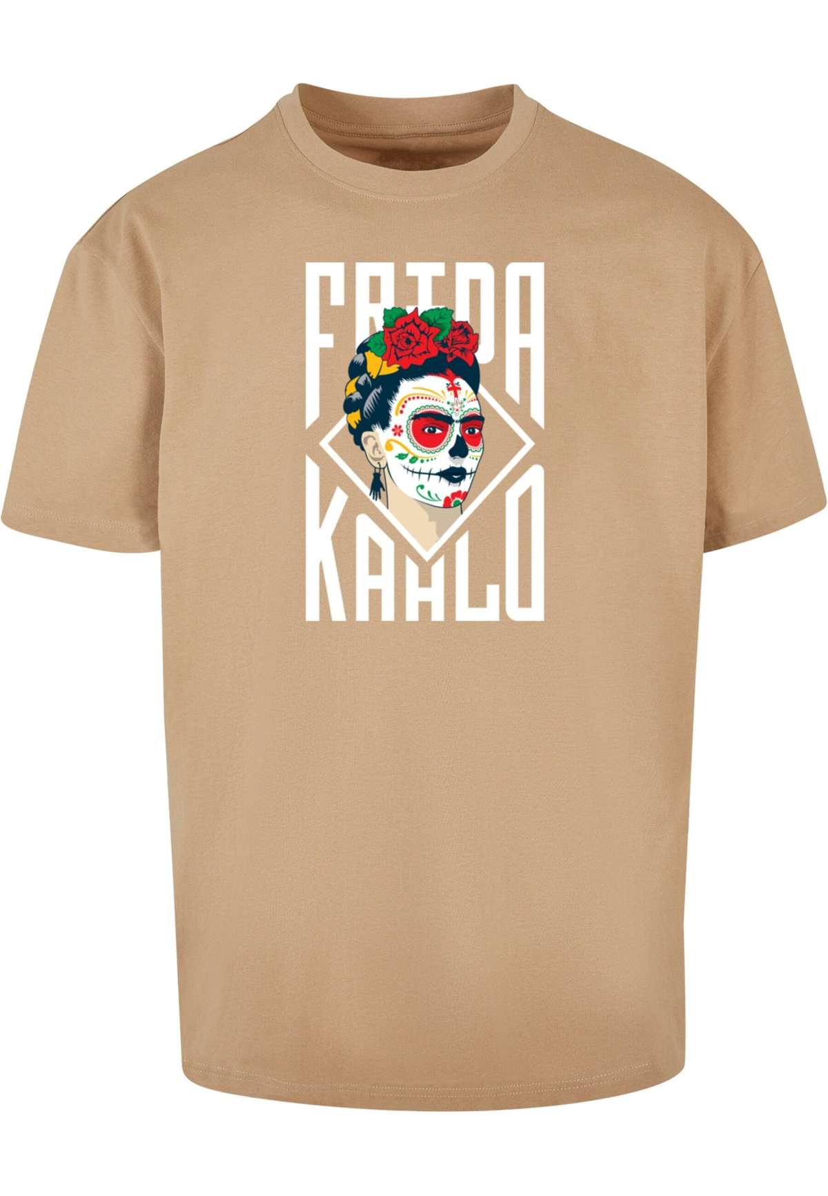 футболка»Herren Frida Kahlo - Lettering Heavy Oversize Tee«