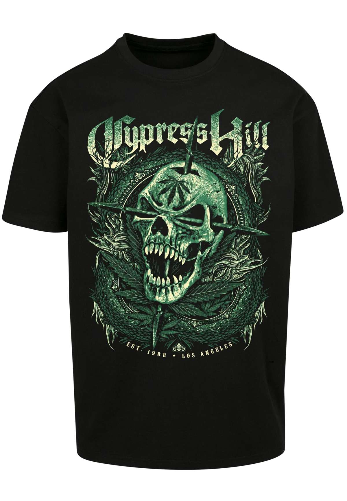 Рубашка с коротким рукавом»Herren Cypress Hill Skull Face Oversize Tee«