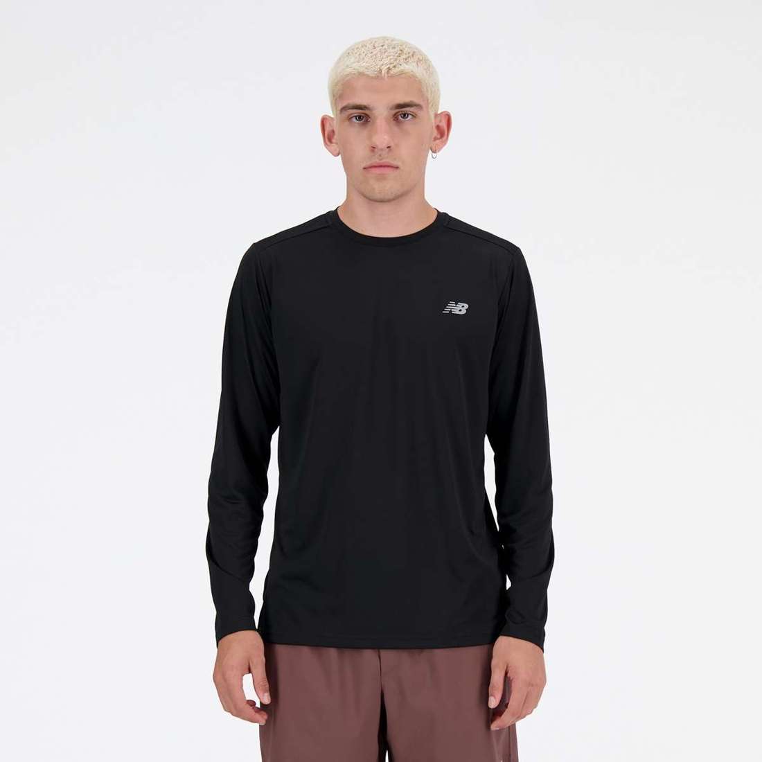 Беговая рубашка с этикеткой Sport Essentialsongleeve NB NAVY