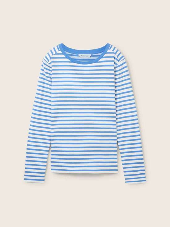 white mid blue stripe