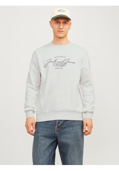 White Melange Print:BIG