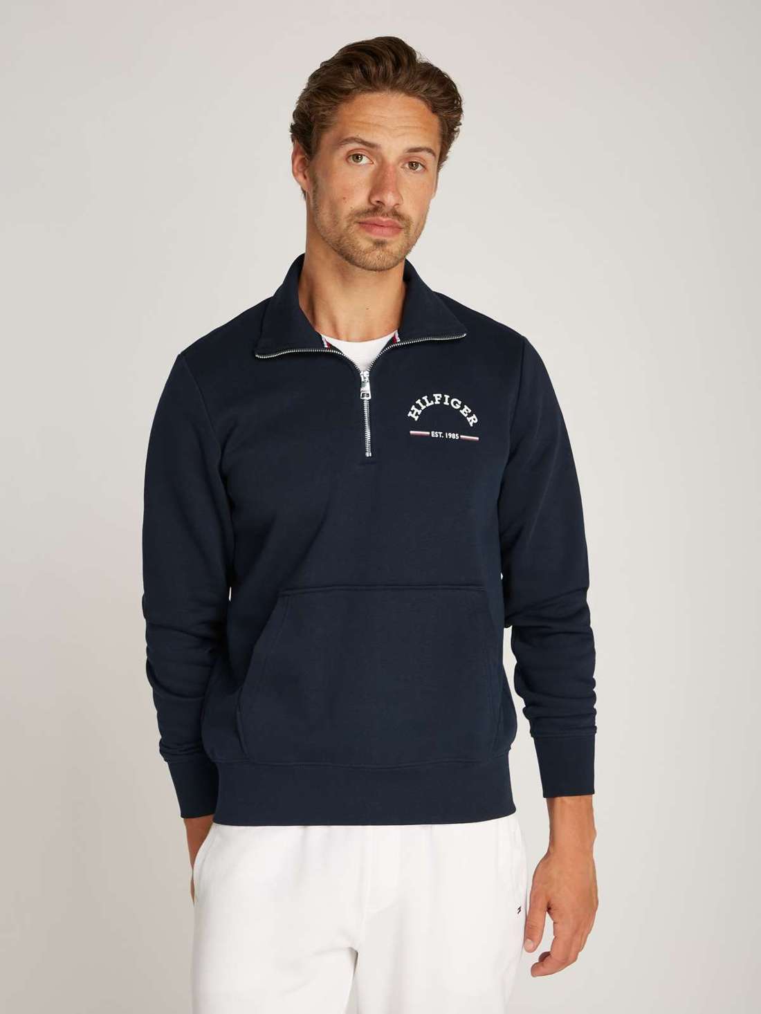 Толстовка с воротником стойкой и молнией ROUNDALL STAND COLLAR ZIP