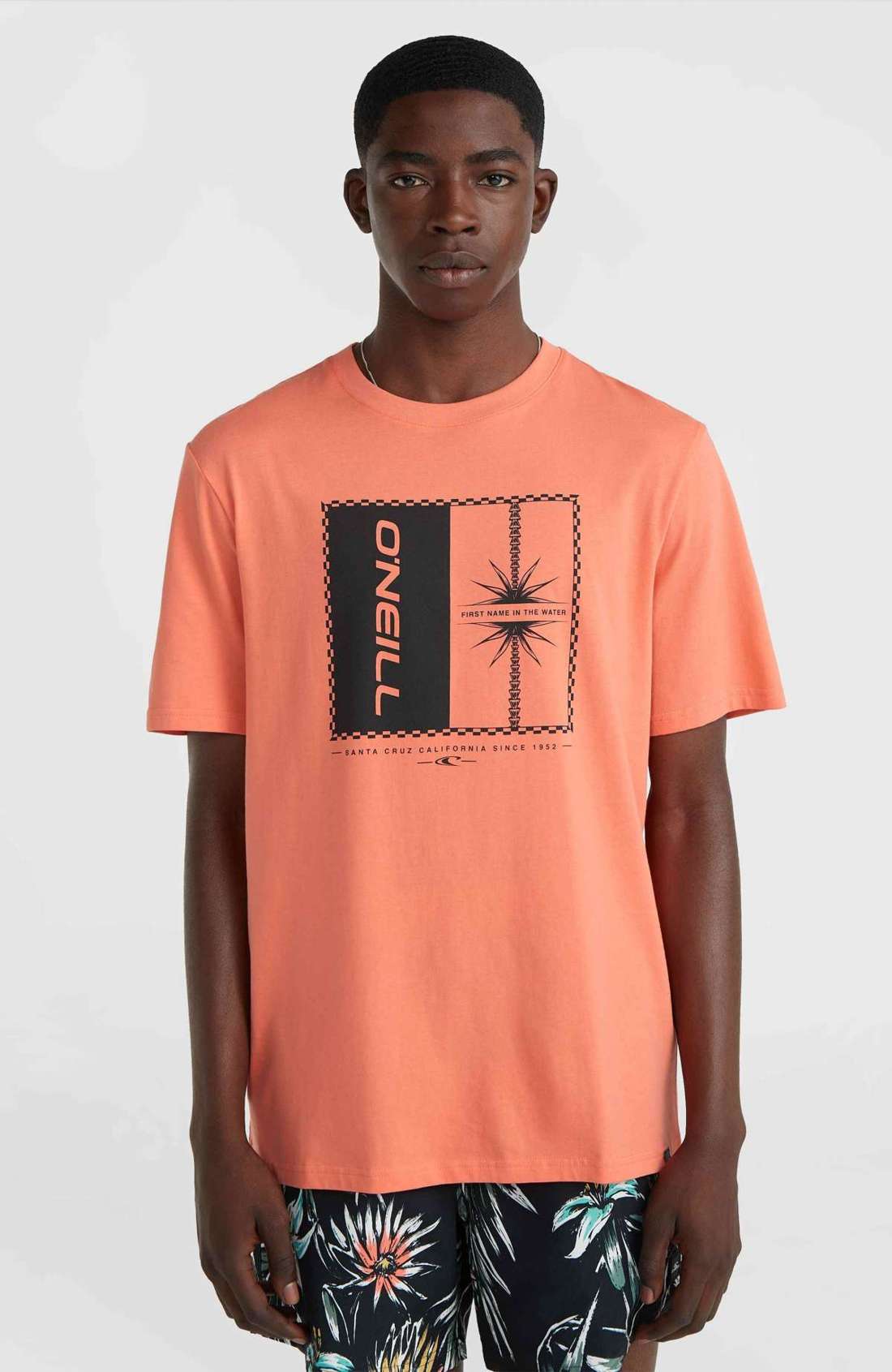 футболка с круглым вырезом MIX & MATCH PALM T-SHIRT