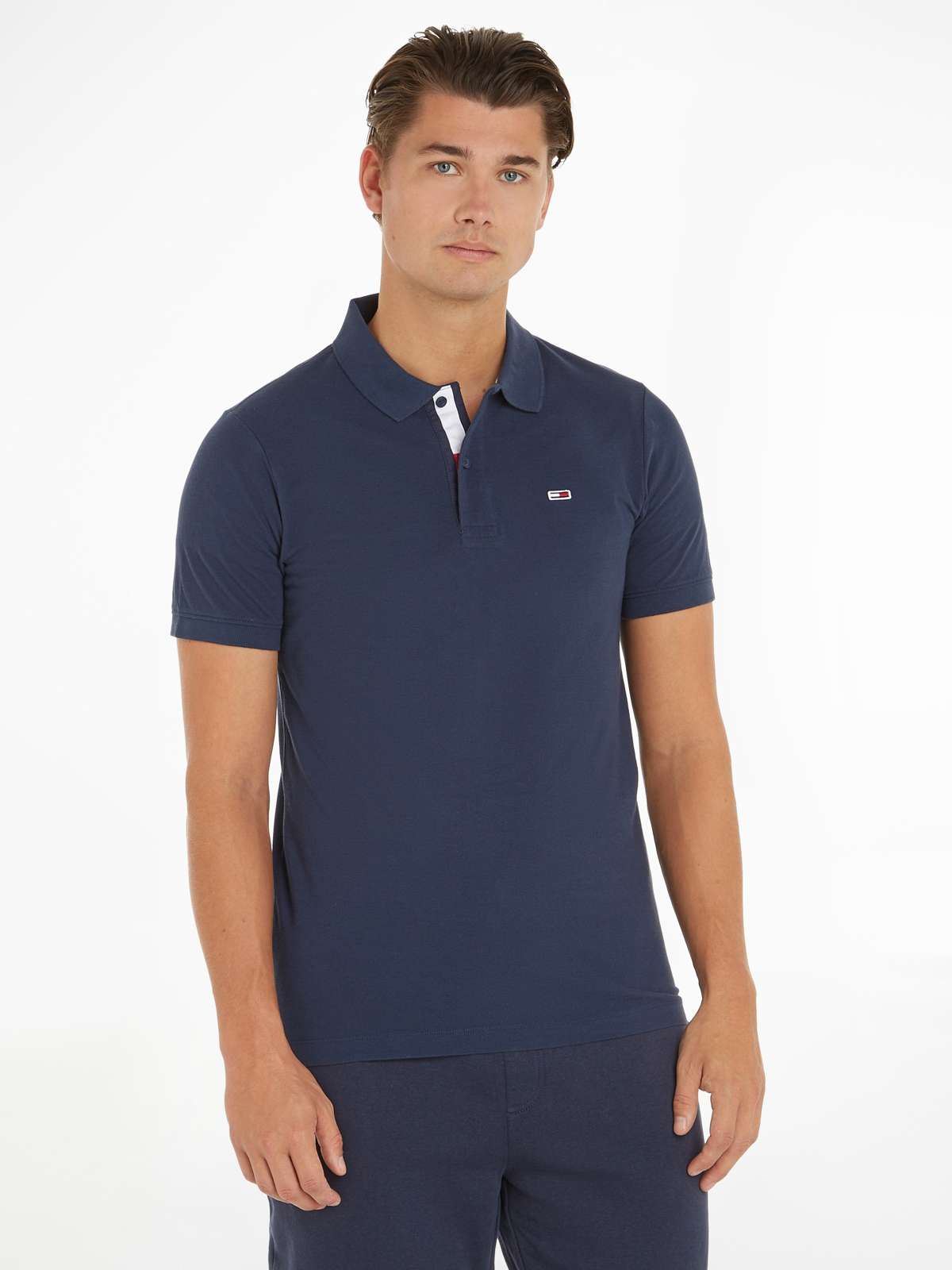 рубашка поло TJM SLIM PLACKET POLO