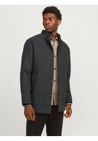 Dark Grey Melange Pattern:HERRINGBONE