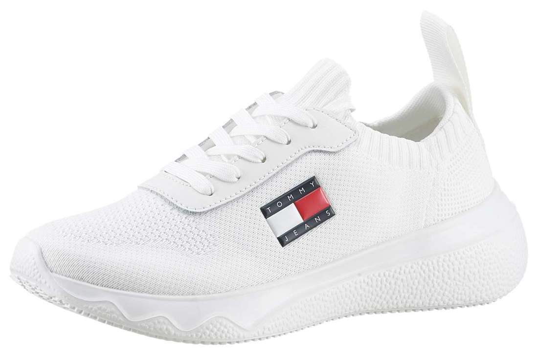 кроссовки на шнуровке TJW KNIT RUNNER